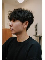 BROWN 心斎橋 メンズサロン【ブラウン】【11/10 OPEN（予定）】&nbsp;シャドウパーマ