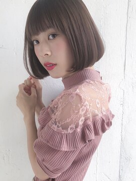 ルティア(Lutia) ワンカールボブ ワンレン