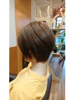 ジグヘアー(jig hair)&nbsp;ふんわり丸みショートボブ