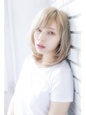 大人可愛いミディアムヘア♪【日暮里/西日暮里/シールエクステ】