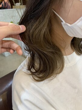 ラ メール ヘア デザイン(La mer HAIR DESIGN) インナーカラー★ベージュカラー