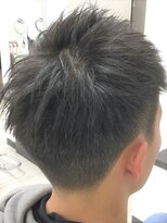 ネクサス 田町店&nbsp;学生にもオススメ！　ソフモヒ風ショートヘア<田町>[理容室]