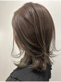 【骨格補正】ミディアムレイヤー グレージュ/ベージュ