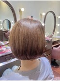 大人女子丸みショート　ヘルシースタイル/40代