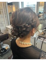 ヘアサロン フラット(Hair salon flat) ボブヘアセット