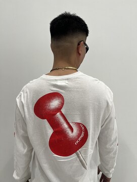 ハイブ 金沢(Hive) 10代20代フェードスタイルバーバースタイル爽やかメンズショート