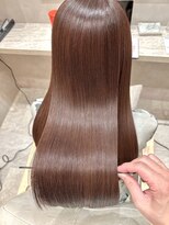 ジーナ 本八幡(Zina)&nbsp;大人かわいい20代30代40代小顔ショコラベージュ　Zina本八幡