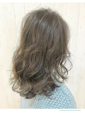 グランアージュルポ 北千住(grandage repos) くすみブルーで透明感×ウェーブ*grandage repos北千住*