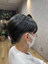 ボーンブライト(born bright)&nbsp;前下がりセンターパート