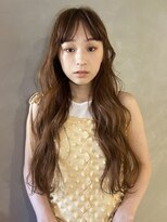 パーク(PARK)&nbsp;【PARK】ロング波巻きウェーブ×シースルーワイドバング