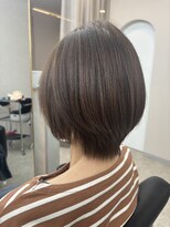 リブール 西尾店(libuR)&nbsp;トリートメント／西尾／碧南／髪質改善／ベージュ／ショート