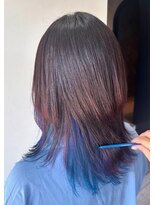 アイズム(I’sm)&nbsp;ウルフレイヤーロング×インナーツートンカラー