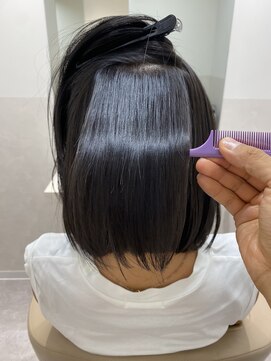 サロウィン 那覇店(SALOWIN) 縮毛矯正+カラー