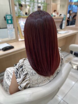 アッシュ 行徳店(Ash) 塩基系チェリーレッド