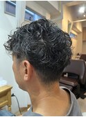 メンズフェザーパーマ