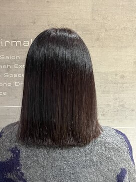 レザボアハイブ(reservoir Haibe) 肩ぐらいでお願いしますカット