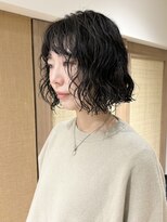 クーナバイトマト 横浜(Cuna by TOMTO)&nbsp;【YUYA】パーマスタイル_無造作パーマ_ボブパーマ