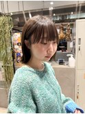 ワイドバングボブ