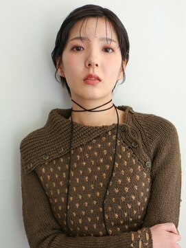 オッジ 西新店(Oggi) シースルーバング　こなれ感　ショートカット　20代30代　艶髪