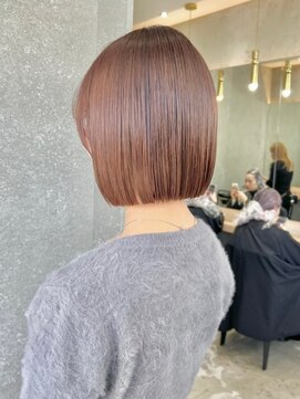 ロンド 表参道店(Lond) ウェーブミディアム似合わせカットメルティカラーボブ/表参道