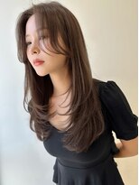 ロンド アンブル 四条烏丸(Lond ambre)&nbsp;ストレートレイヤー似合わせカットフェミニンロング5213