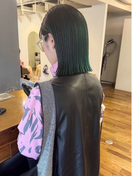 ヨハク 大阪梅田中崎町(yohaku) <40>ショートボブ×ブリーチ♪学割・メンズカットも