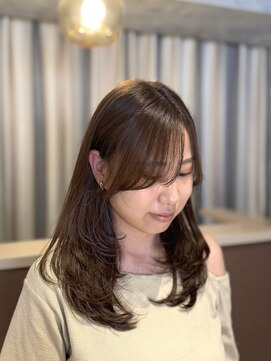 エッセ 大阪梅田茶屋町店(esse) ミディアムレイヤー/顔まわりレイヤー