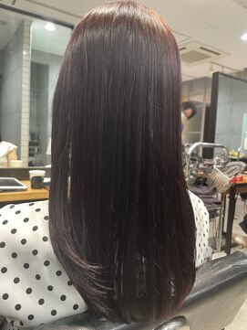 ネウィ 池袋(newi) ピンクブラウンカラー×ティアラトリートメント