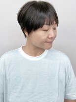 ラウンジ モリオ イケブクロ(Lounge MORIO Ikebukuro)&nbsp;池袋マッシュショートラウンドバング大人ショート丸みショート