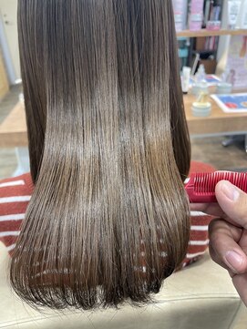 フレイムス ヘアアンドリラックス 大宮東口店(Frames) 髪質改善×ノンアルカリストレート