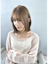 イヴ 原宿(I've)&nbsp;タッセルボブ×オリーブベージュ◎