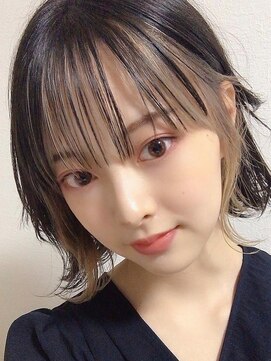 ロンドヴァリー 渋谷店(Lond vallee) 【Lond渋谷田中悠佑】垢抜けカラー！インナーカラーベージュ