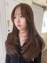 エクファ ヘア リゾート 大津 瀬田店(ex-fa hair resort)&nbsp;黒髪カタログ/クラゲヘアー/オリーブグレー/大津/瀬田