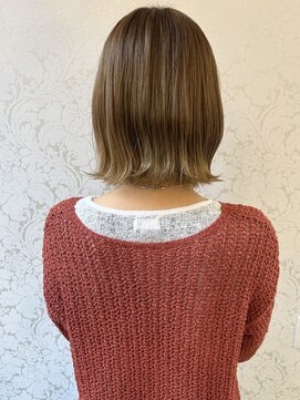 ヘアーデザイン アンジェロ インアルト(Hair Design Angelo In alto) 30代/40代/50代/ミディアム/ボブ/ベージュ