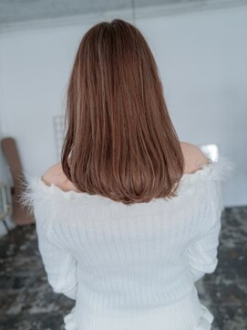 モテ系セミロングスタイル