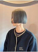 ボブ×グレージュ