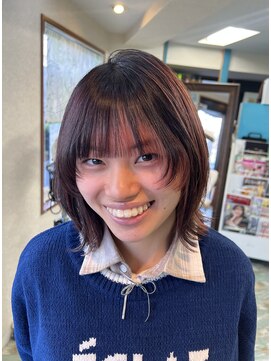 ファンヘアメイク(Fun hair make) レイヤーボブ