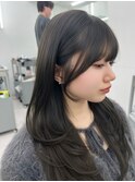 韓国スタイル/ナチュラルくびれへア_くびれ巻き_レイヤーカット