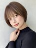 【35歳からのヘアデザイン】ドライカット＋透明感カラー＋艶TR ￥10,000