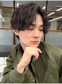 波巻きツイストスパイラル◎ビジネス対応20代30代清潔感