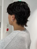 トリッカ シブヤ(TRICCA SHIBUYA)&nbsp;メンズカットパーマニュマフェザー毛流れセンターパート渋谷