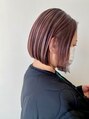 アンダーバーホワイト 南海難波店(_WHITE)&nbsp;ボブスタイルが得意。収まり、毛流れ、生えぐせに合わせて提案。