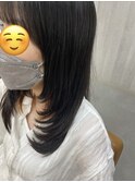 ザクザク感◎ハッシュレイヤーカット＊