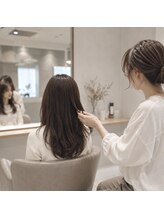 スタイリストランクシステム導入♪お客様に合った担当者をお選びいただけます♪初めての方も安心