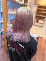 クロリ(Coloris) ブロンド + ペールピンクルーツカラー