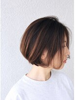 リバース(Reverse)&nbsp;やわふわボブ/ショート/ブリーチ/白髪ぼかし/ハイライト