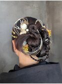 成人式前撮り☆カチモリヘア