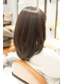 20代30代40代小顔ひし形くびれロングレイヤーCカーブカット