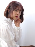 透明感☆大人可愛い「小顔ボブ」