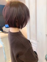 キャアリー(Caary)&nbsp;福山市ショートボブ　ショートヘア人気Caaryピンクベージュ♪